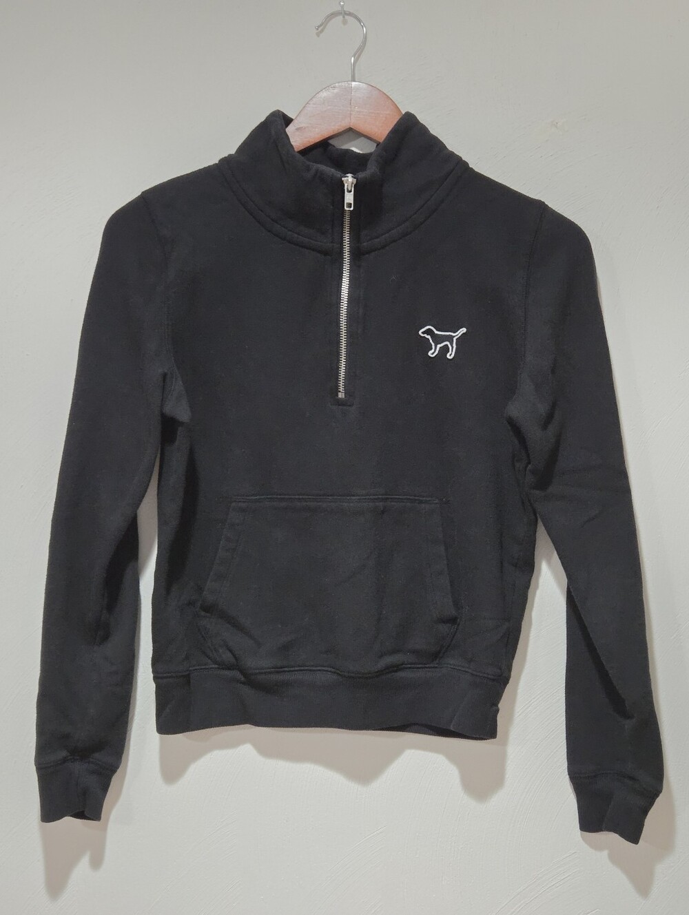 PINK Victoria's Secret Half Zip Pullover Sweatshirt Size Small